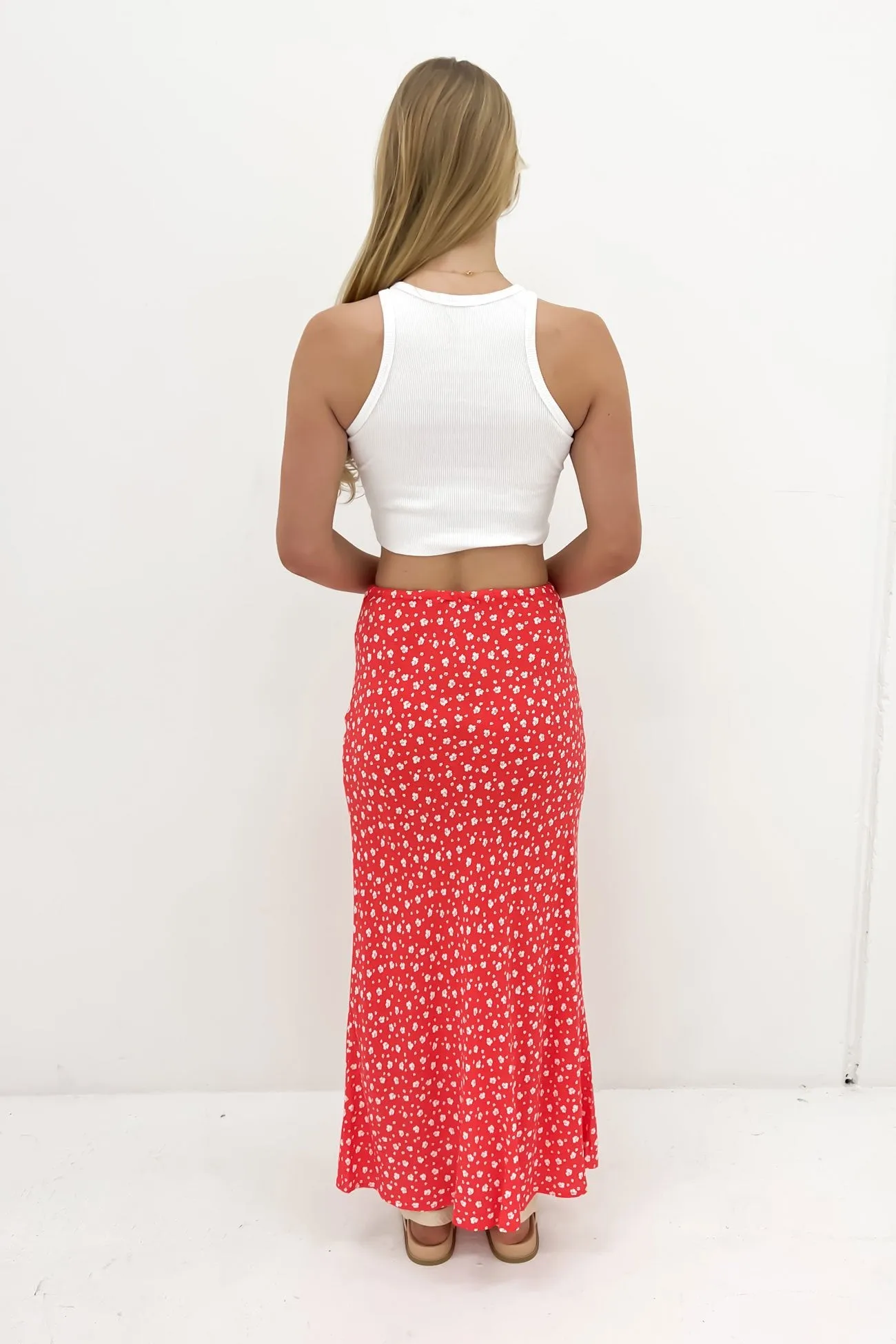 Gigi Floral Maxi Skirt Print