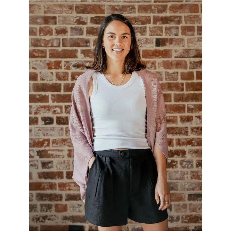 Glow Cardigan – Mauve