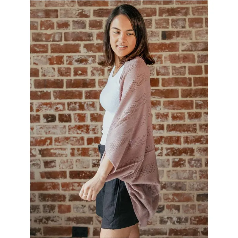 Glow Cardigan – Mauve