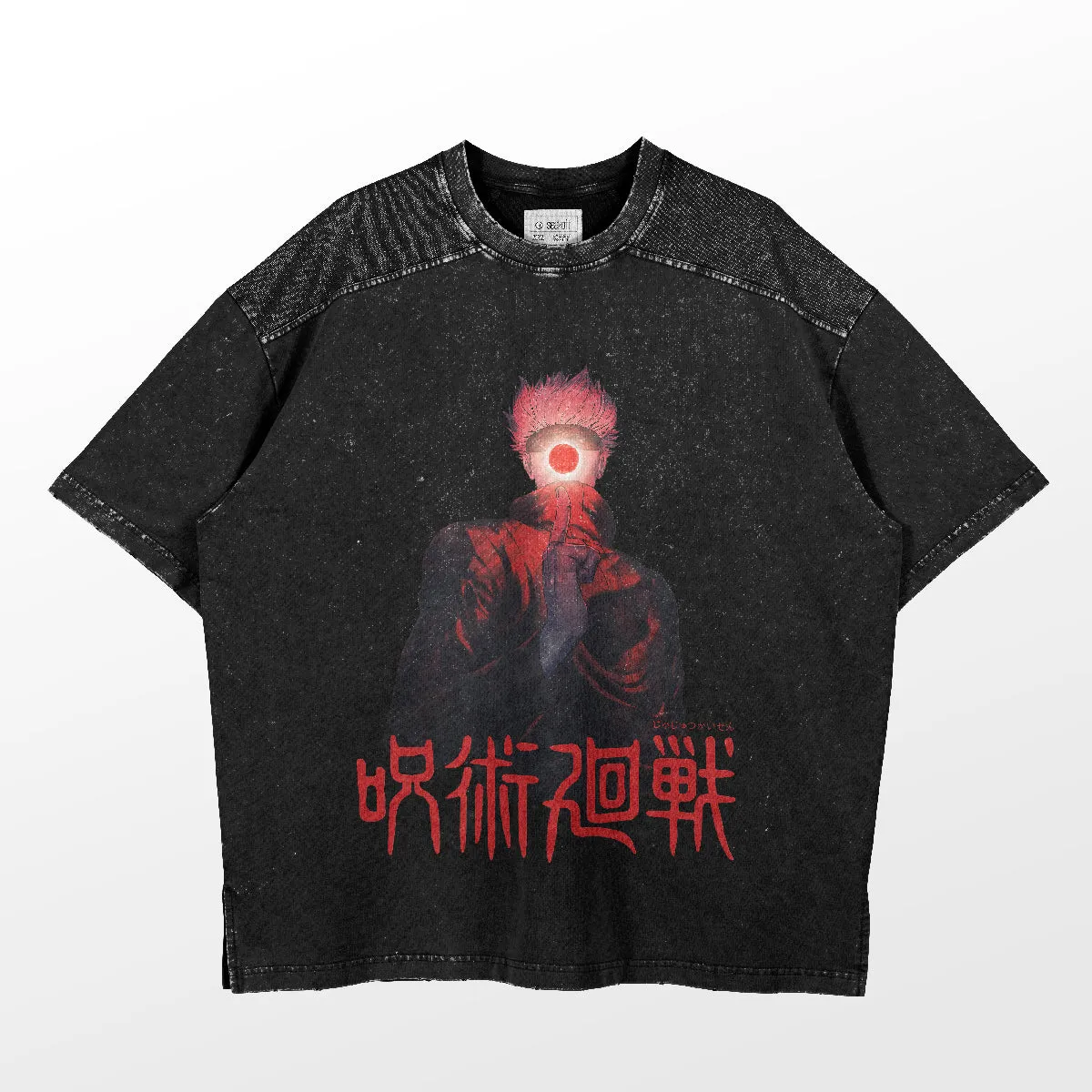 Gojo Satoru Malevolent Shrine Jujutsu Kaisen T-Shirt - Red Design