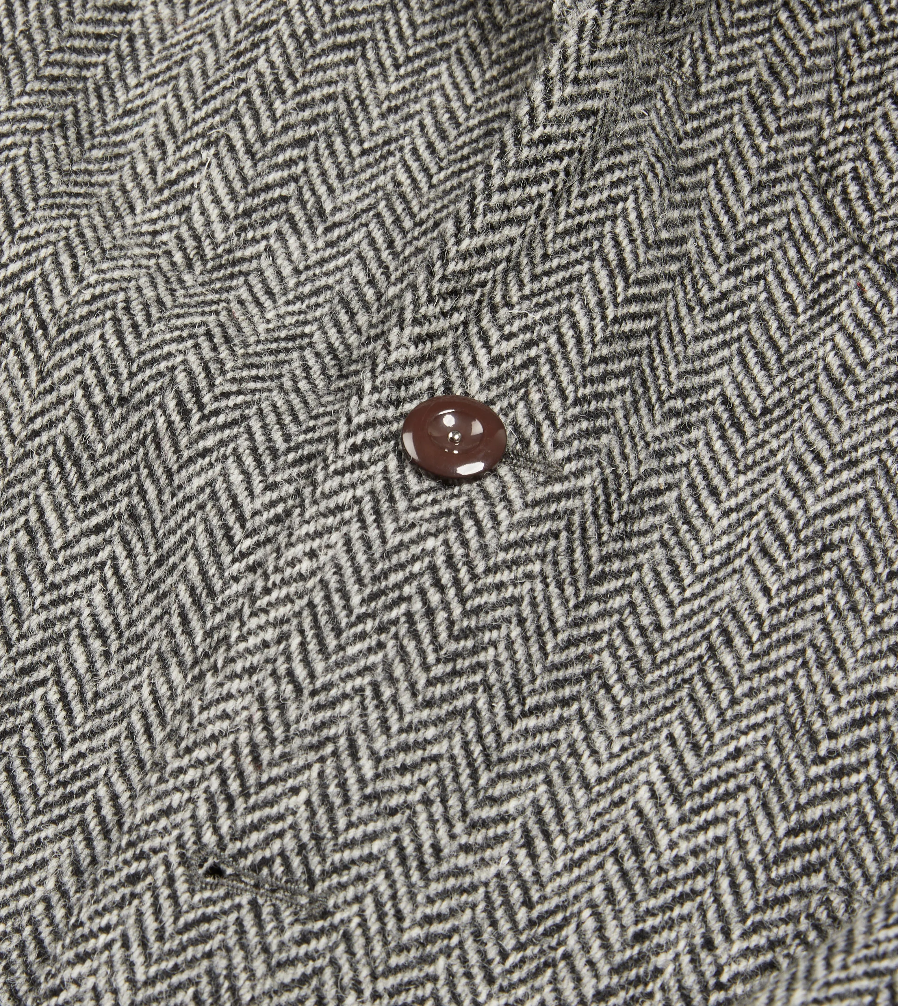 Grey Herringbone Harris Tweed Games Blazer Mk. VII