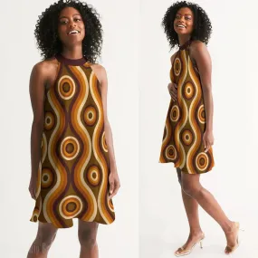 Groovy 70s Style dress, Hippie Dress, Retro Dress, 60s style dress, 70s style dress