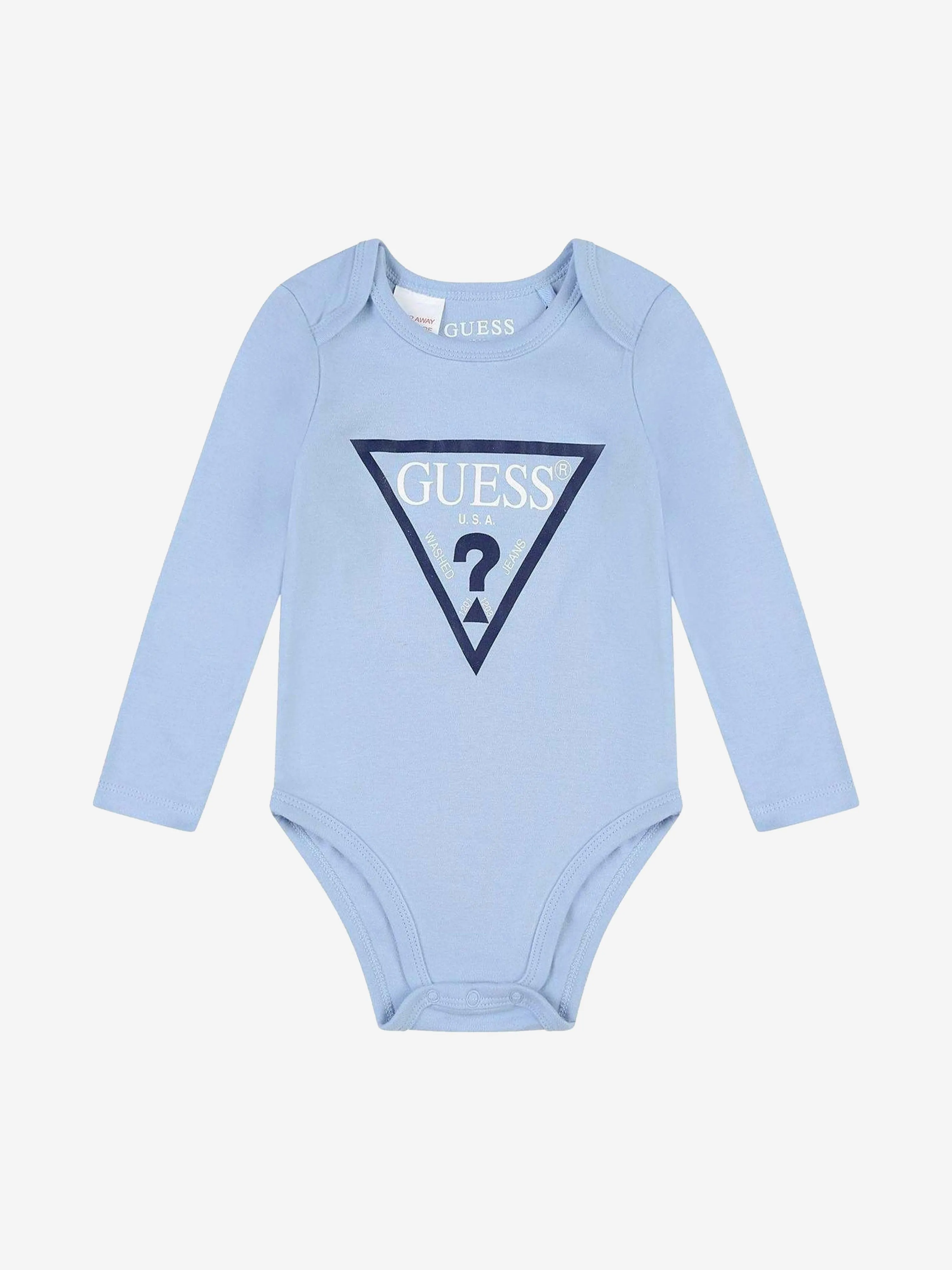 Guess Baby Boys Cotton Logo Bodysuit