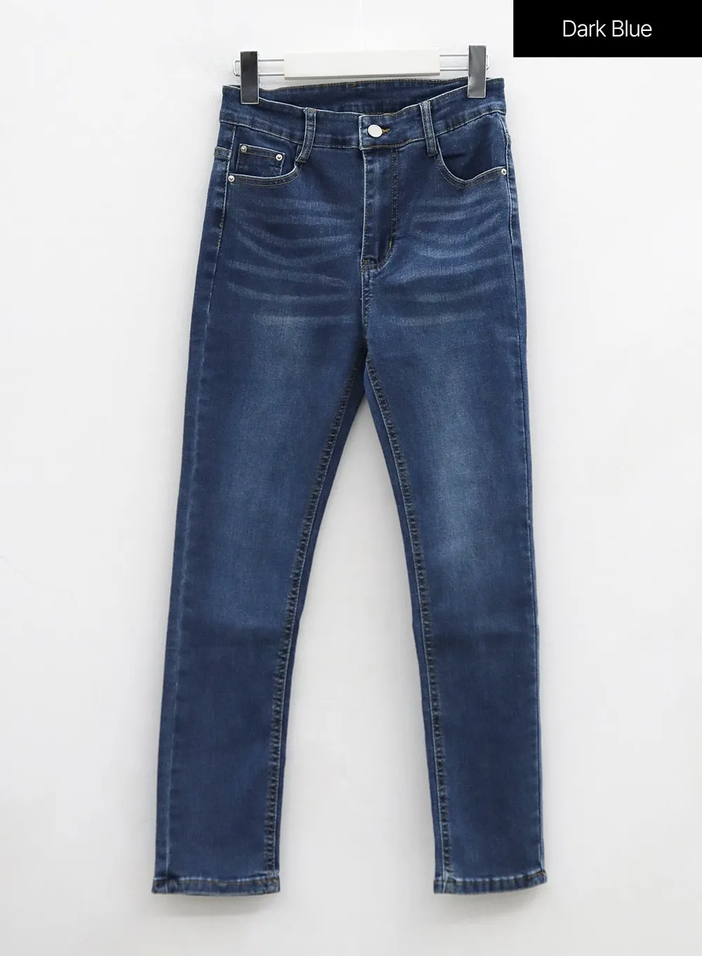 High Waist Long Skinny Pants OO04