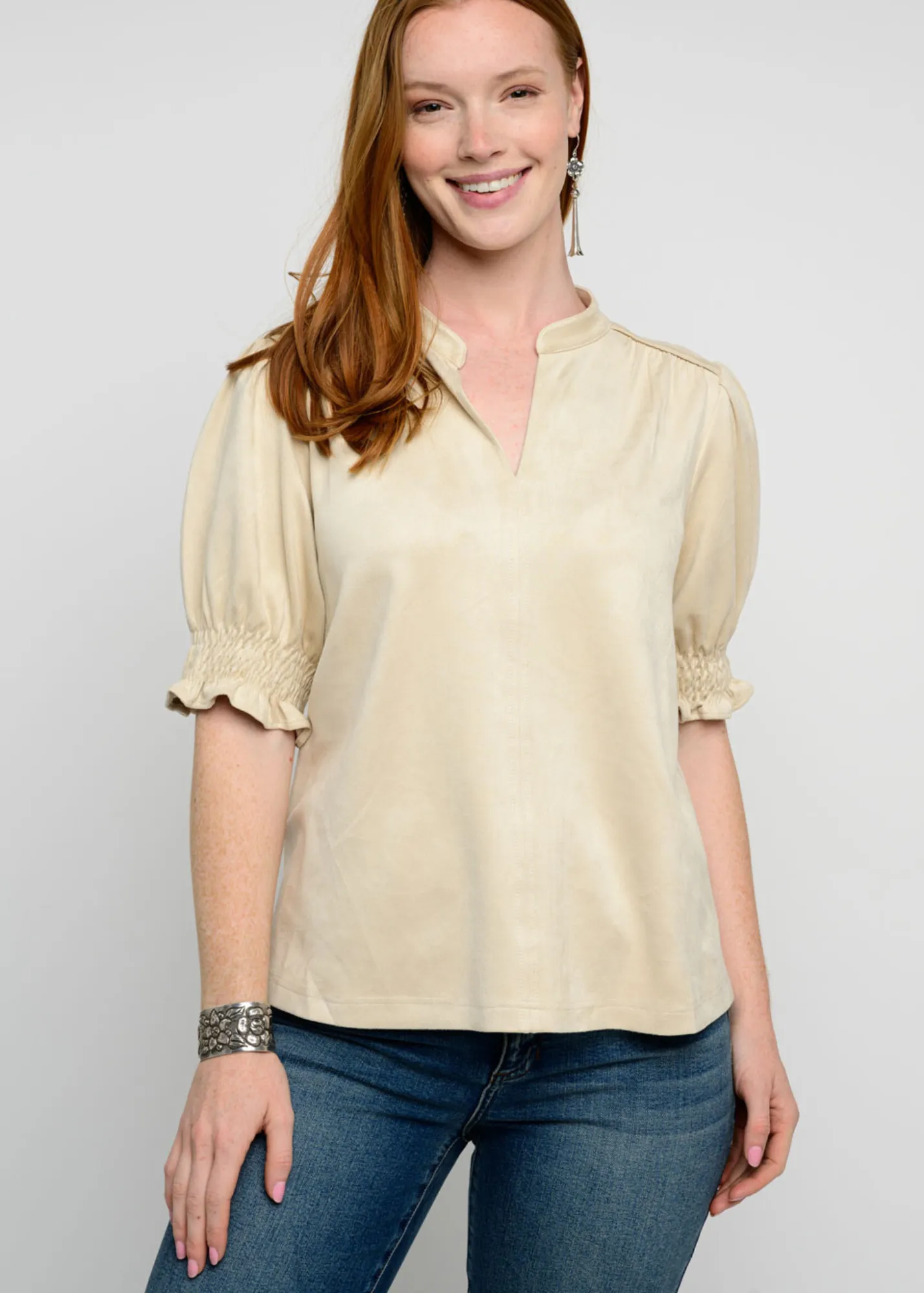 Ivy Jane Kay Puff Sleeve Top