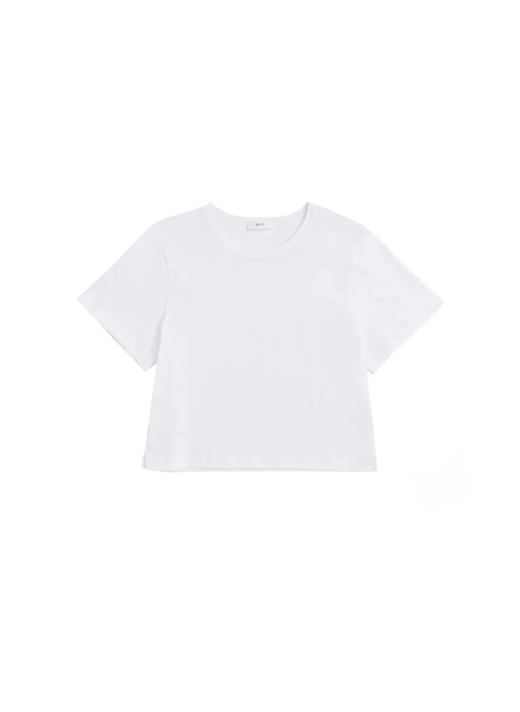 Julia Cotton Jersey Tee - White