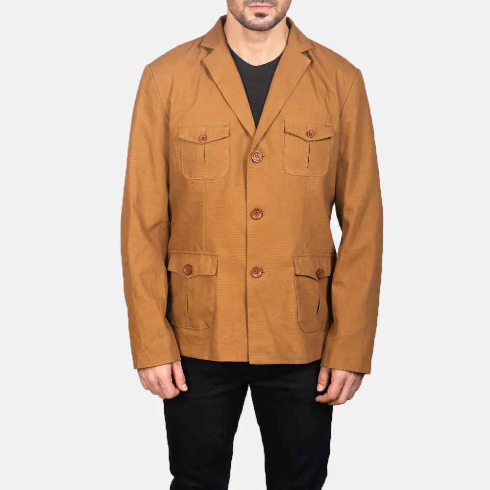 Kajetan Khaki Safari Jacket