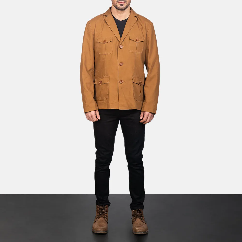 Kajetan Khaki Safari Jacket