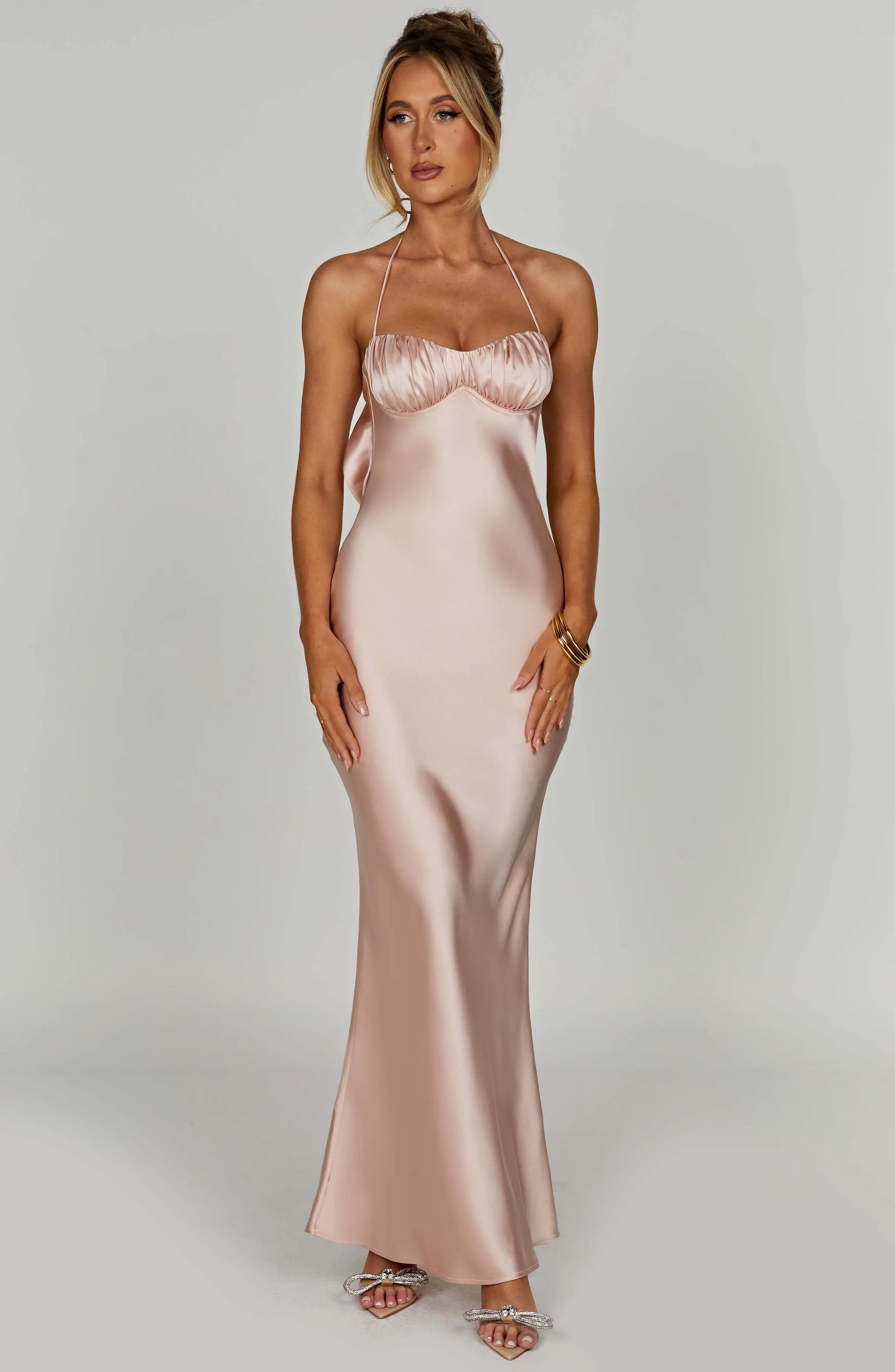 Kali Maxi Dress - Blush