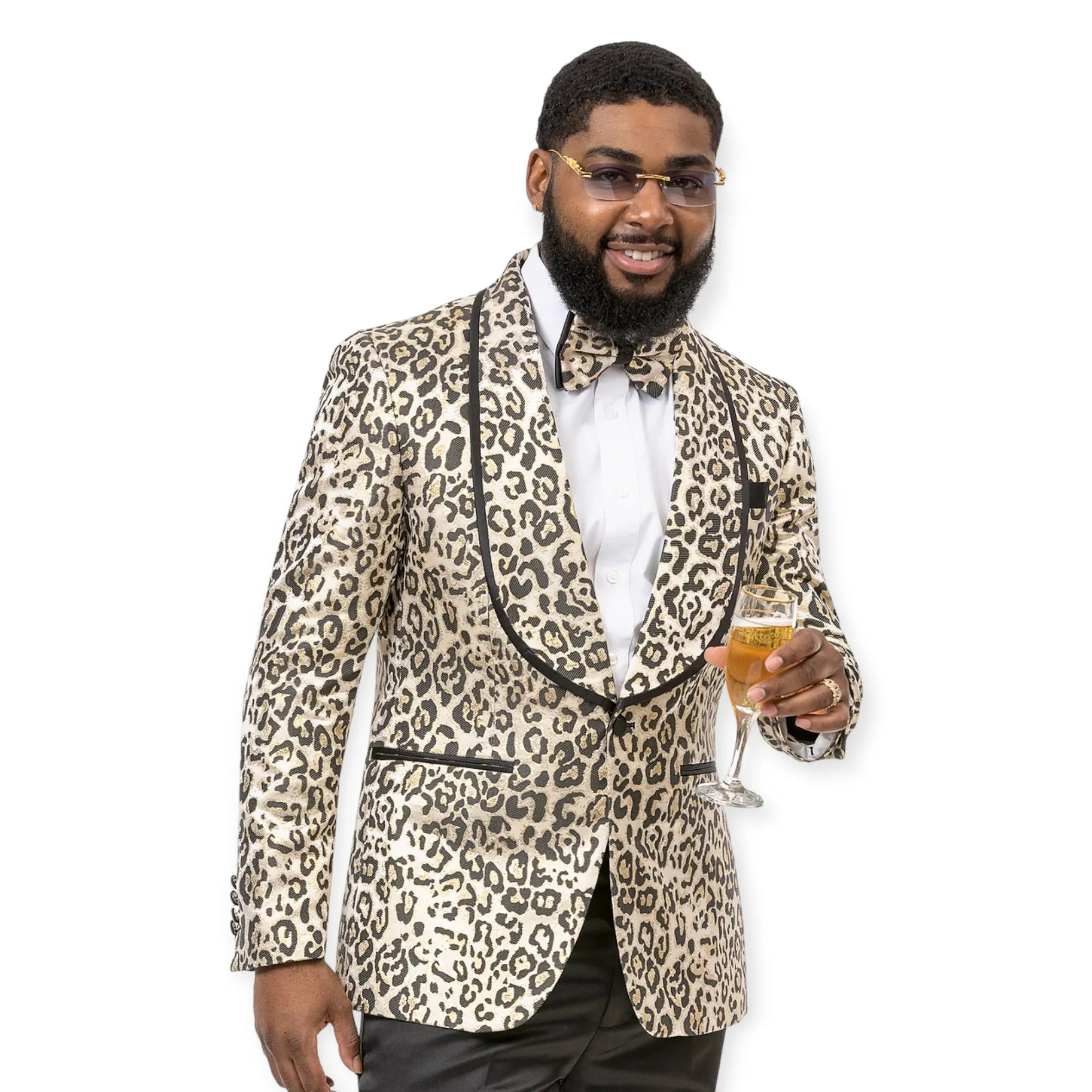 KENT & PARK: Leopard Blazer J145