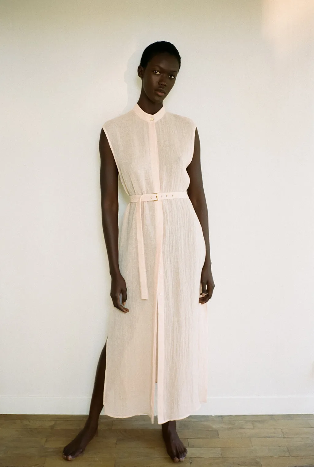 LICHT linen dress