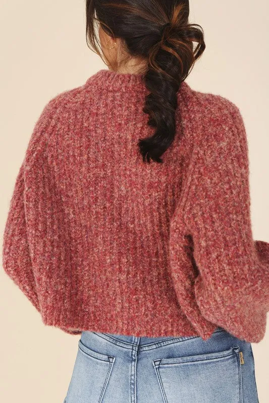 Lilou Melange multicolor sweater top