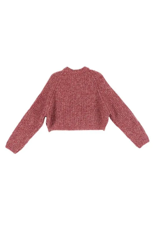 Lilou Melange multicolor sweater top