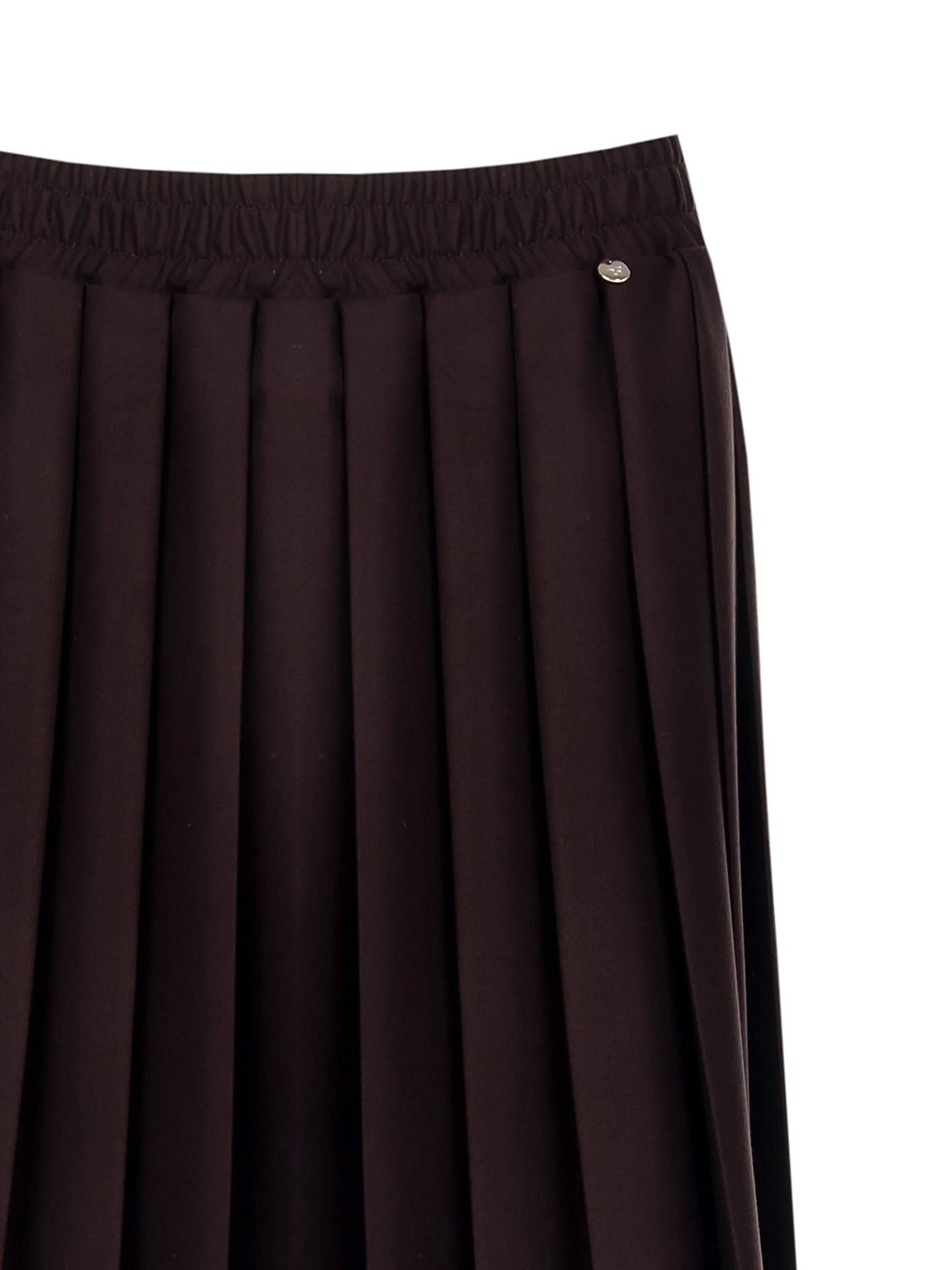 Long Pleated Skirt