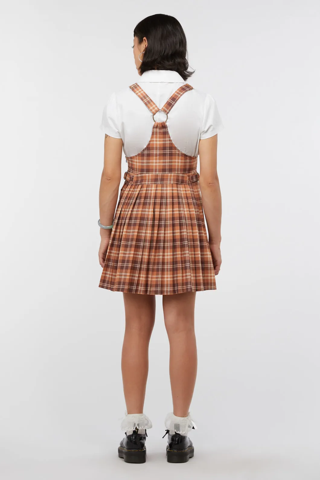 Looking Glass Tartan Pinafore