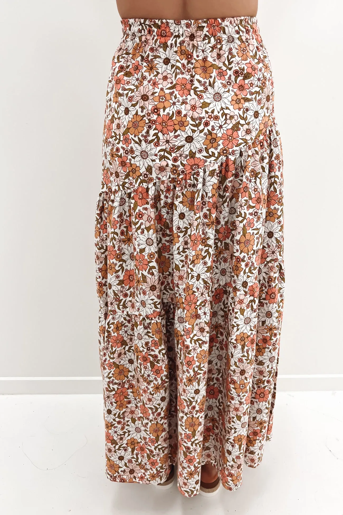 Maisie Floral Maxi Skirt Print