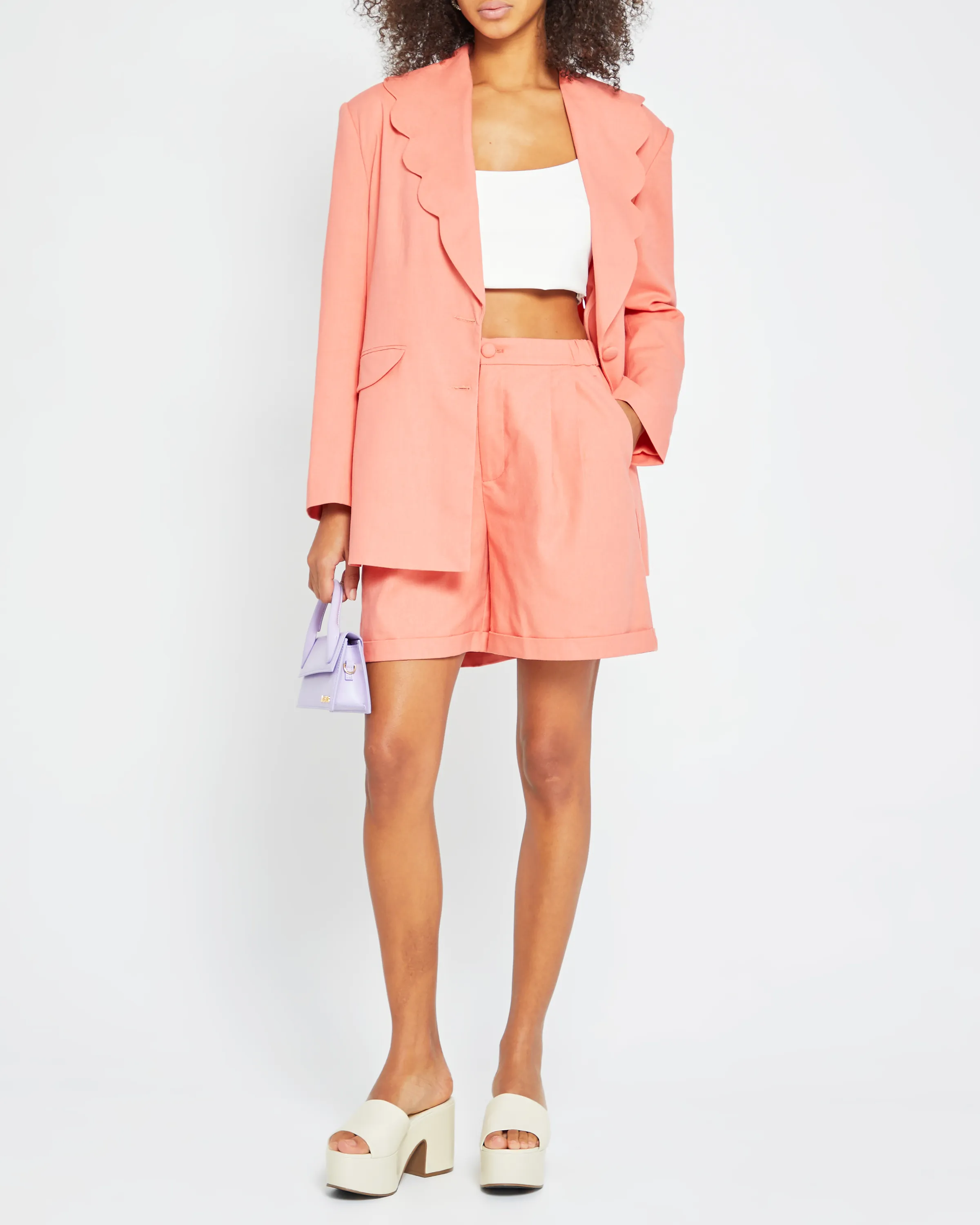 Mare Blazer and Shorts Set