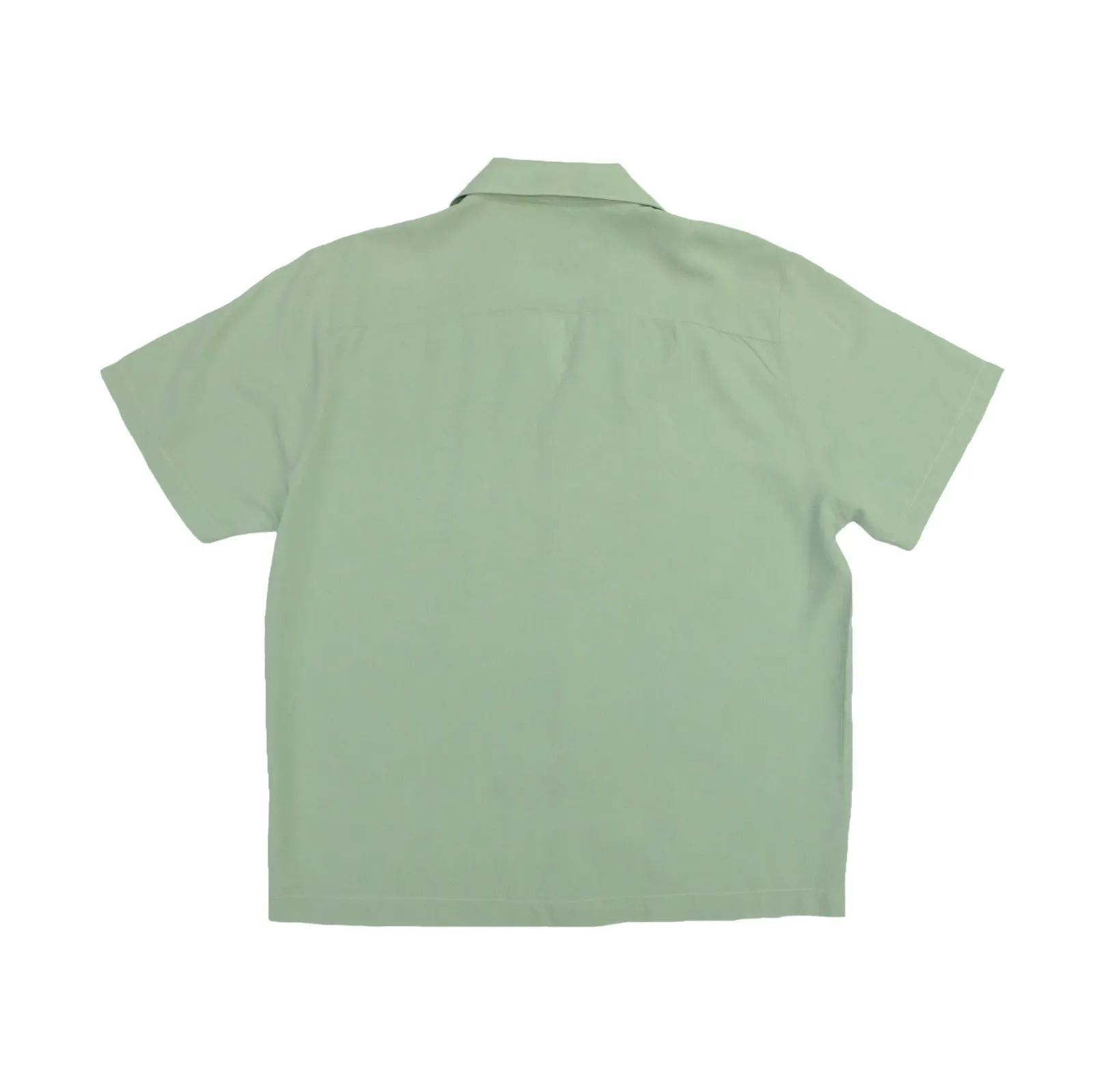 MATCHA GREEN CAMP COLLAR SHIRT