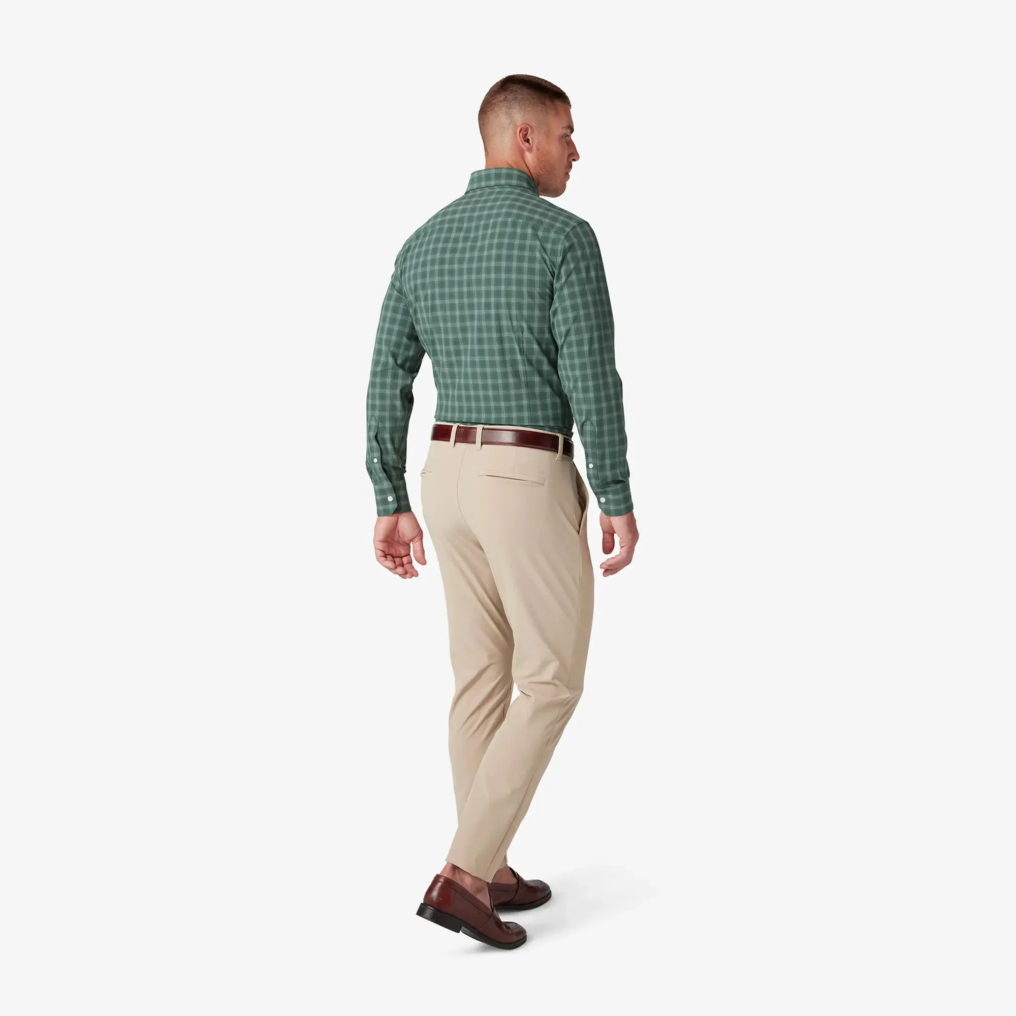 Men's Mizzen   Main | Leeward Trim Long Sleeve | Bistro Green