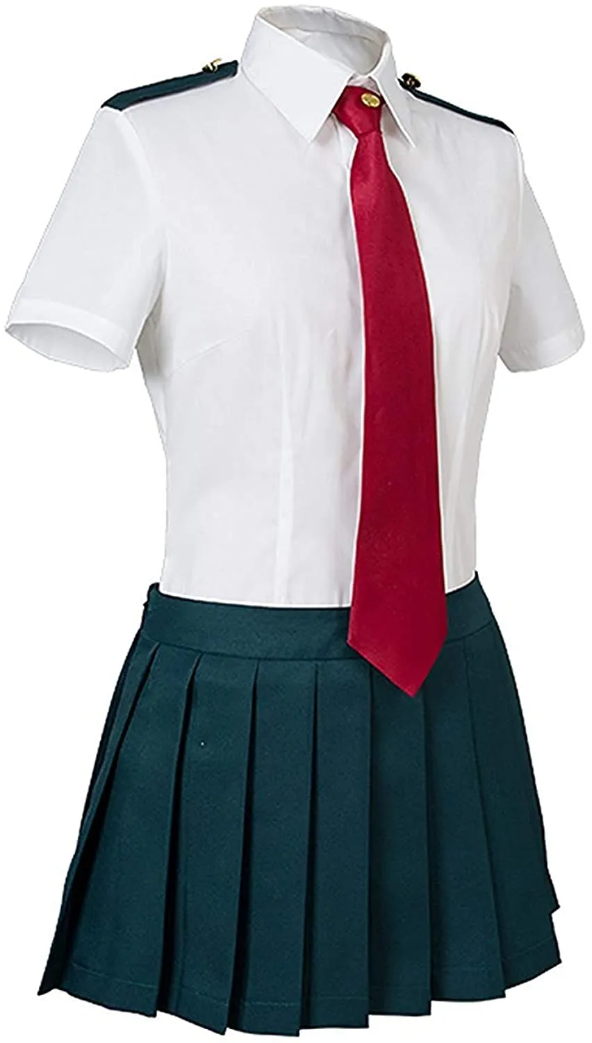 My Hero Academia Ochaco Uraraka Ochako/Tsuyu Blazer Suit School Uniform