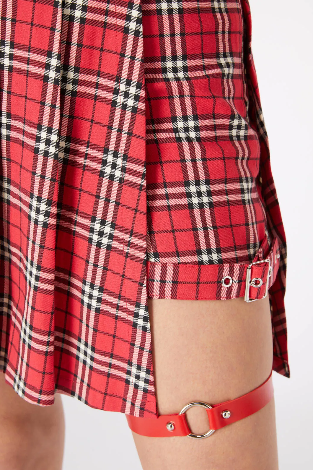 Nah Tartan Buckle Skort