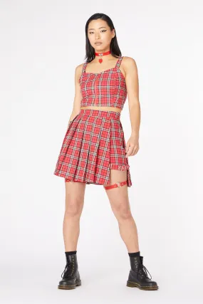 Nah Tartan Buckle Skort