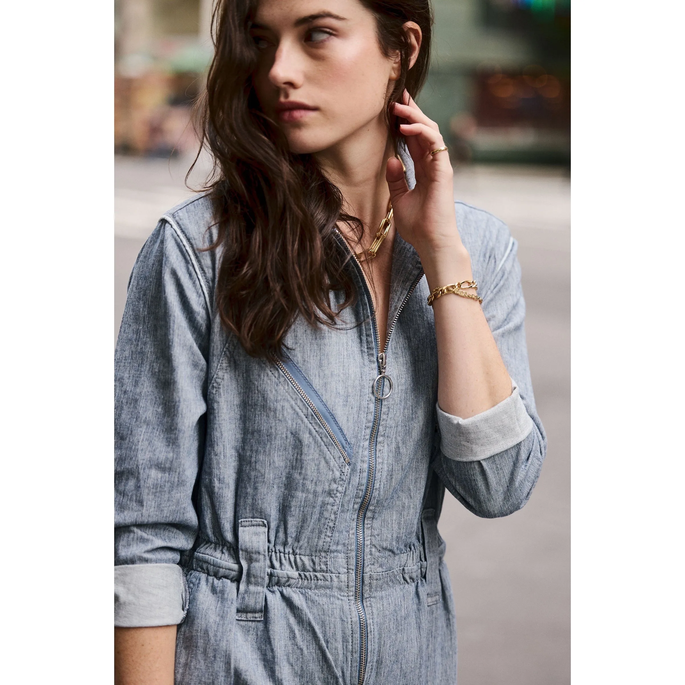 *NEW* Amelia Jumpsuit Indigo