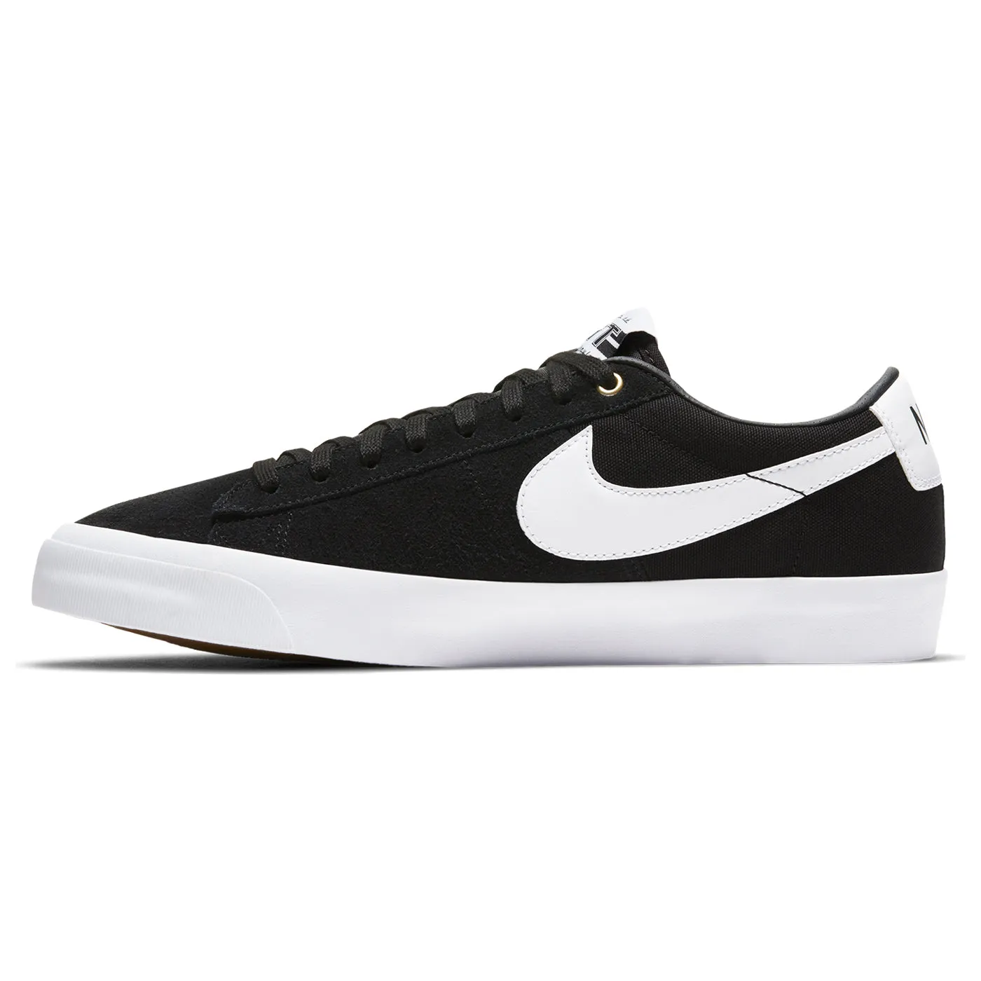 Nike SB Zoom Blazer Low Pro GT Shoes - Black / White - Black