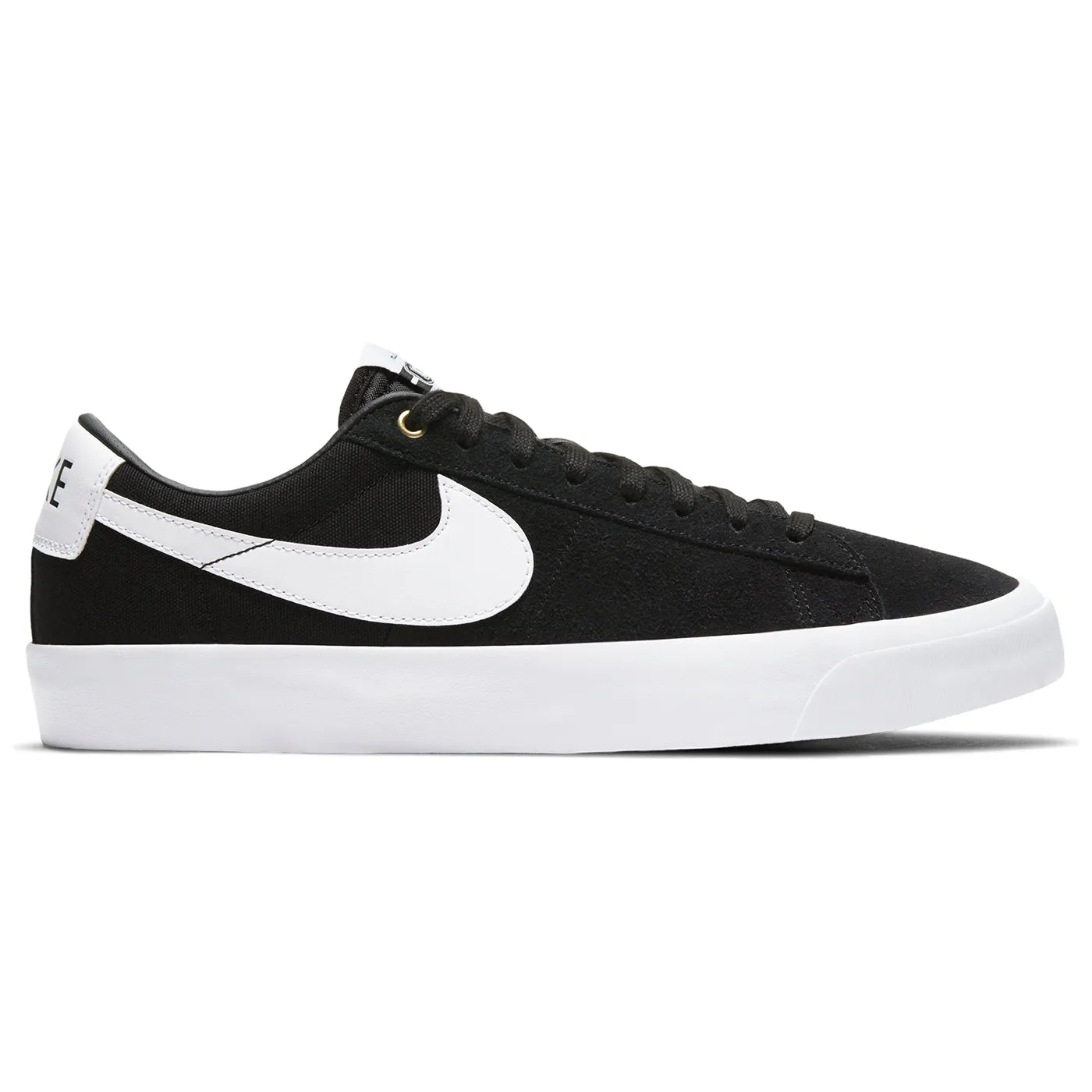 Nike SB Zoom Blazer Low Pro GT Shoes - Black / White - Black