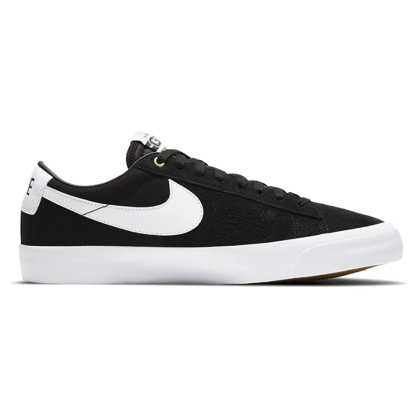 Nike SB Zoom Blazer Low Pro GT Shoes - Black / White - Black