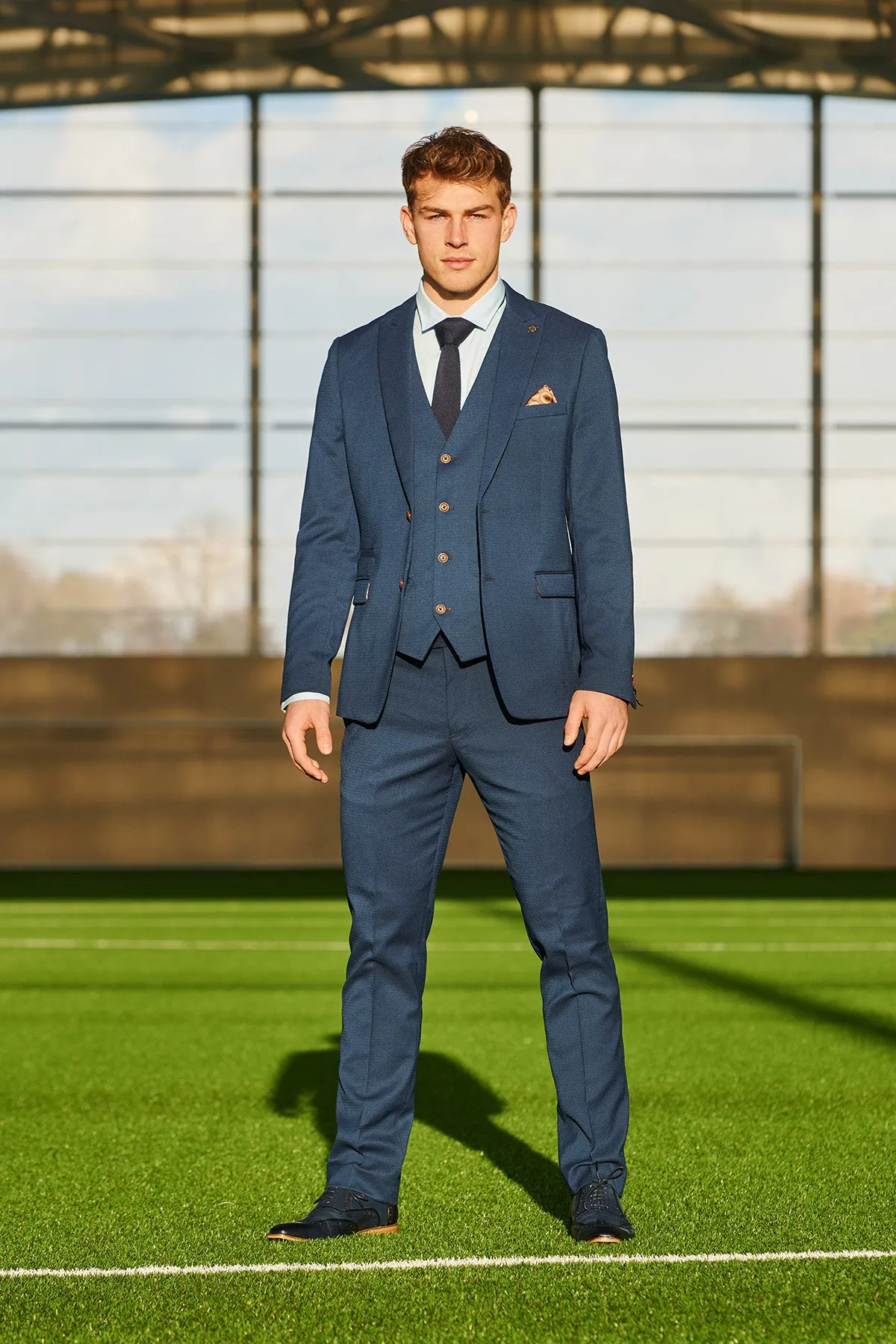 Official Leicester City F.C. Club Suit | MAX Royal Blue Suit