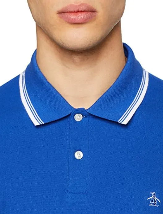 Original Penguin Tipped Pique Polo Shirt - Surf The Web