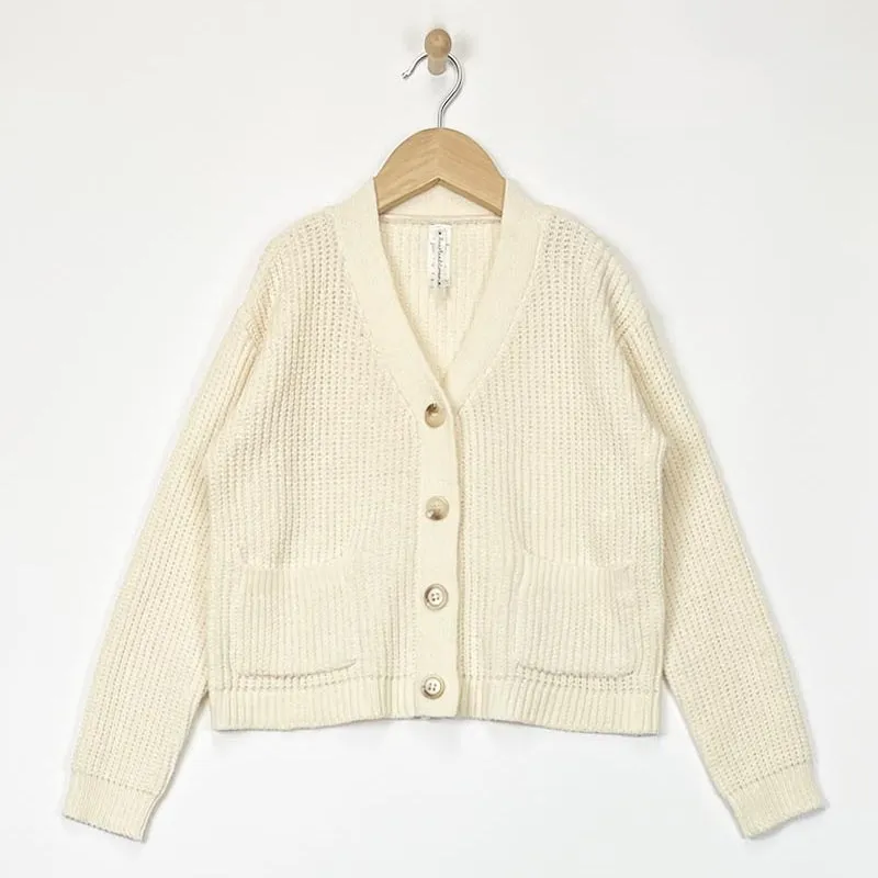 Oversized Chenille Cardigan GIRLS