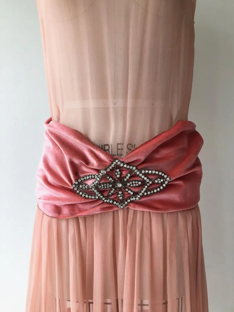 Paris Match Silk Dress | 1920s