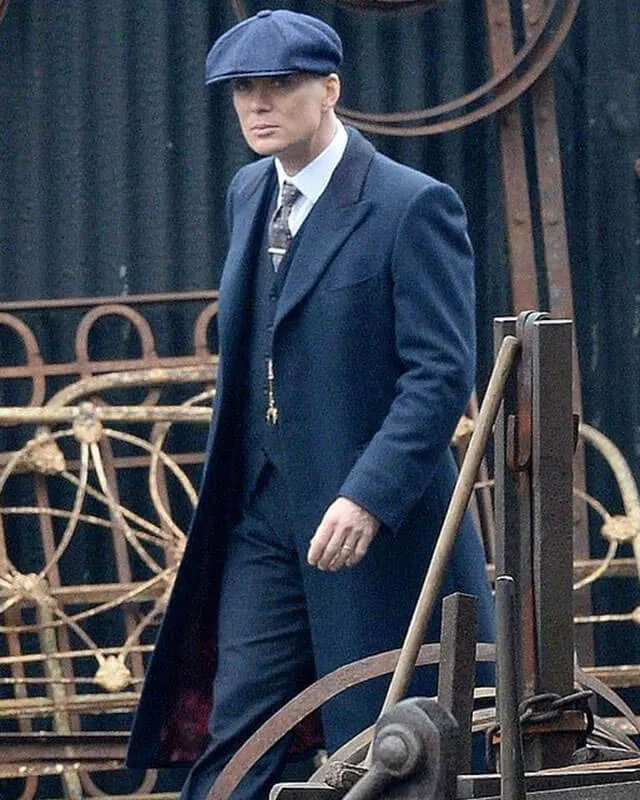 Peaky Blinders Tommy Shelby Blue Coat