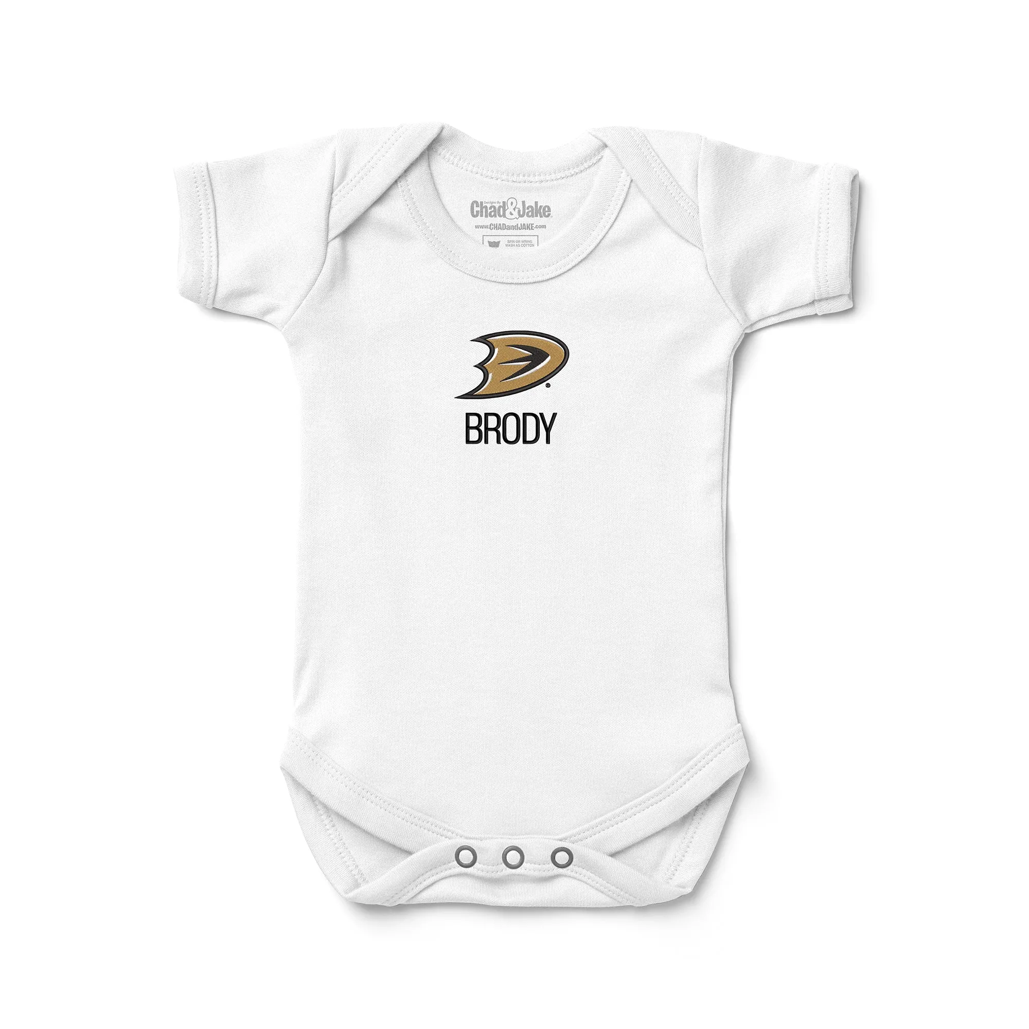 Personalized Anaheim Ducks Secondary Bodysuit