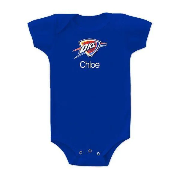 Personalized Oklahoma City Thunder Bodysuit