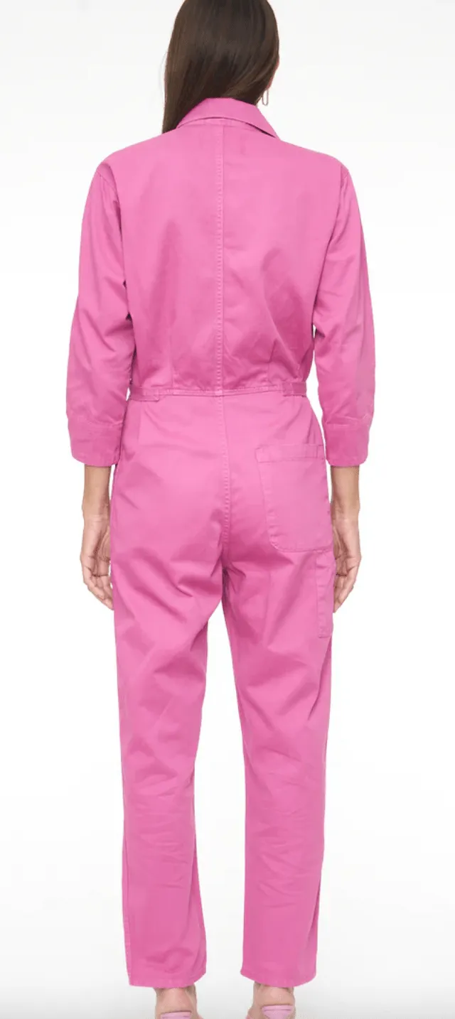 Pistola Tanner Jumpsuit in Fuchsia