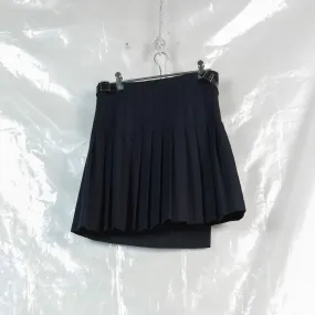 pleated kilt miniskirt