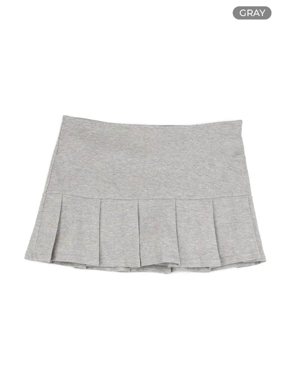 Pleated Mini Skirt CU407