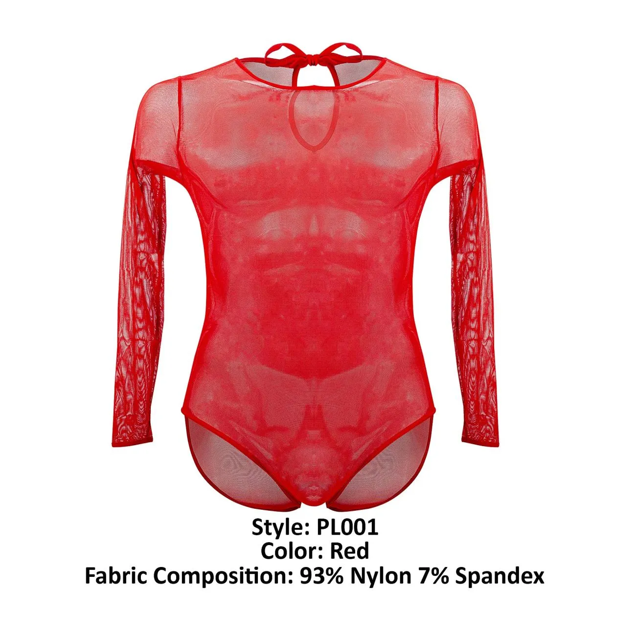 PLURAL PL001 Bodysuit Color Red