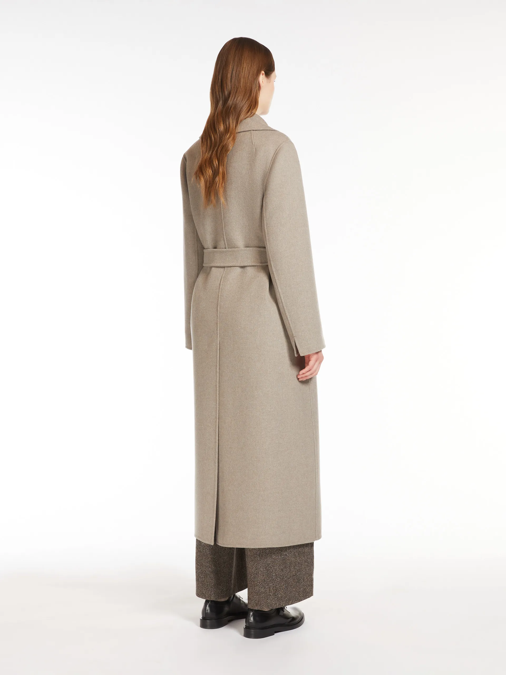 Poldo belted wool coat