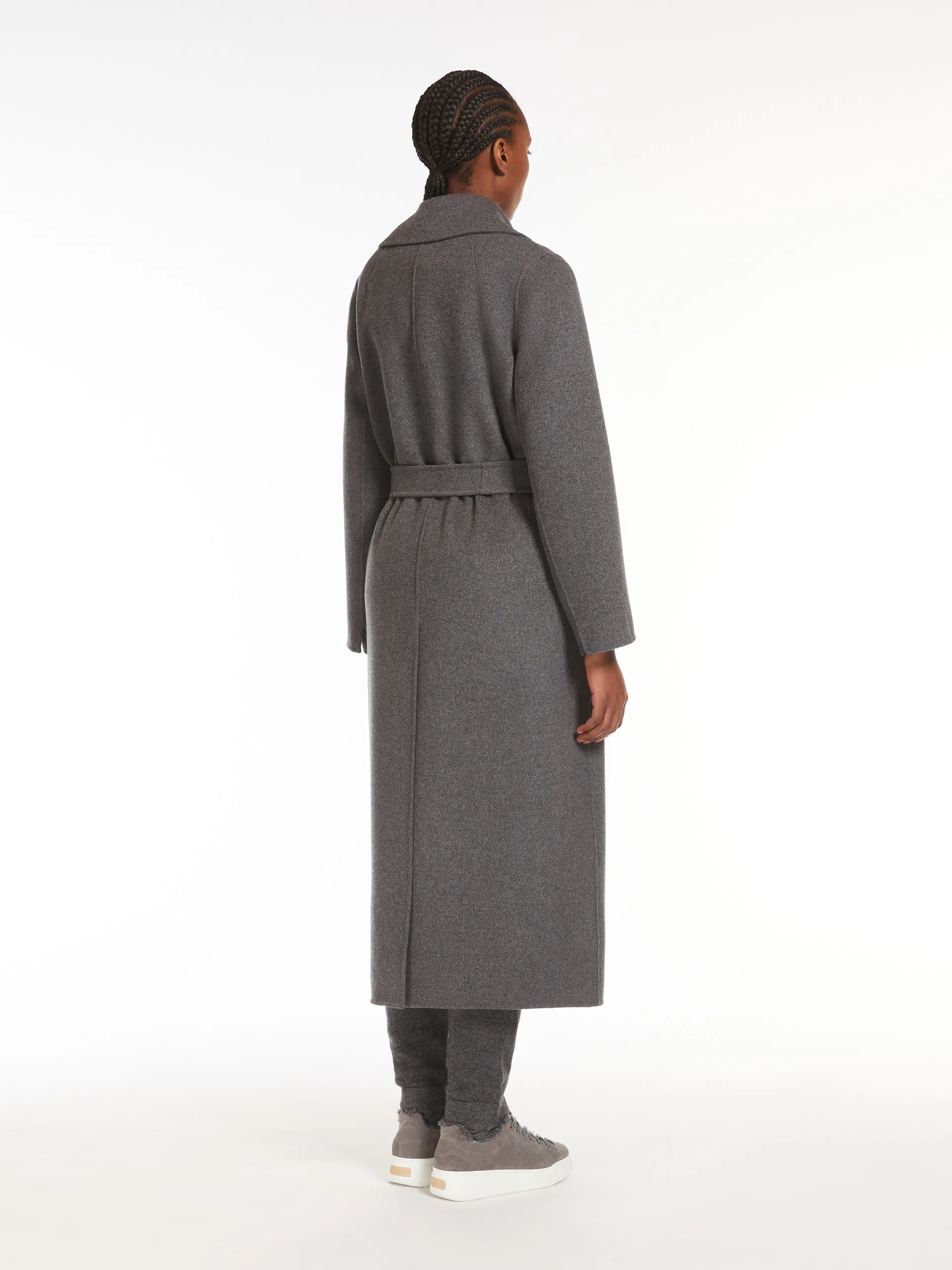 Poldo belted wool coat