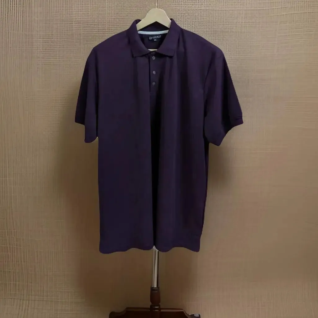 Premium Deep Purple Polo T-shirt