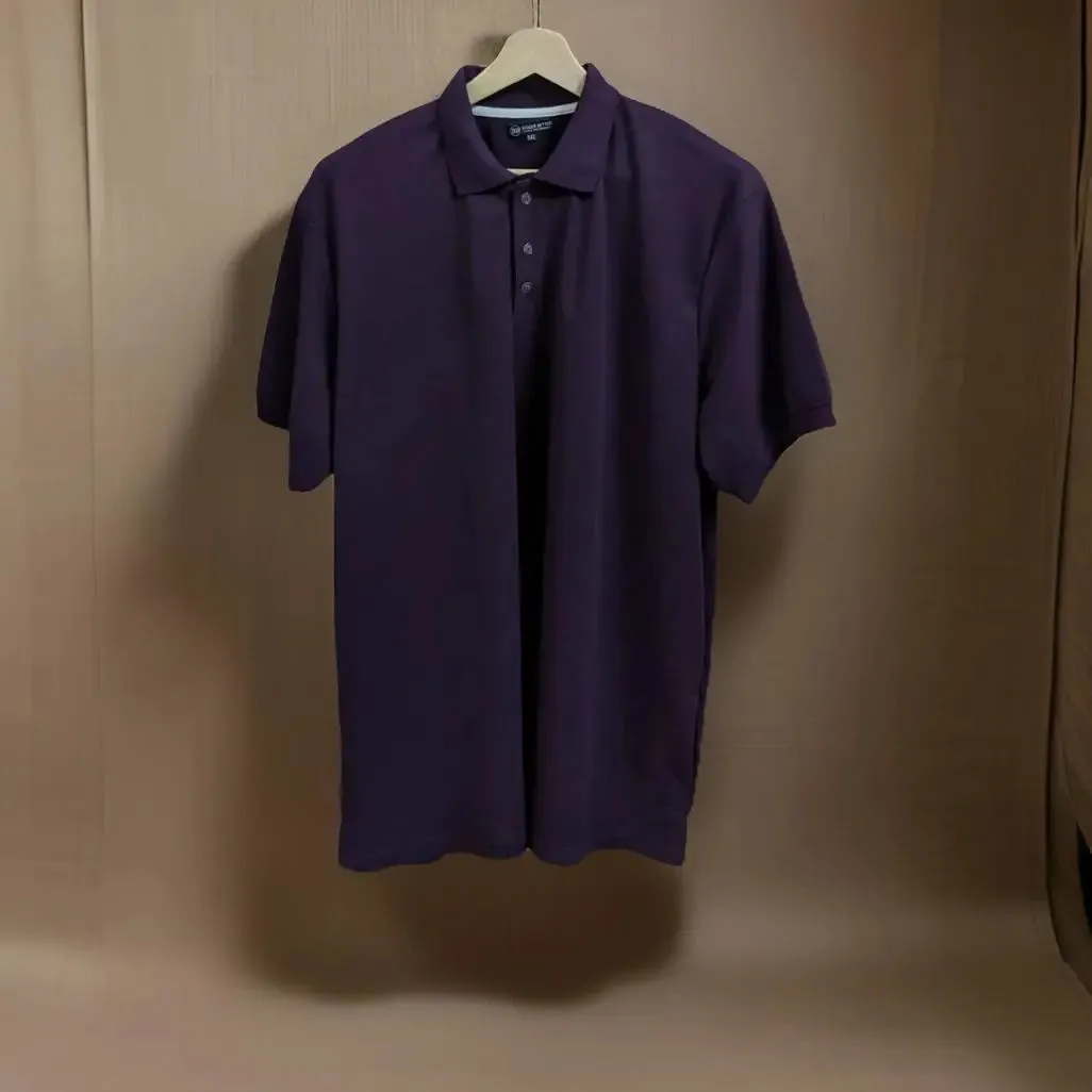 Premium Deep Purple Polo T-shirt