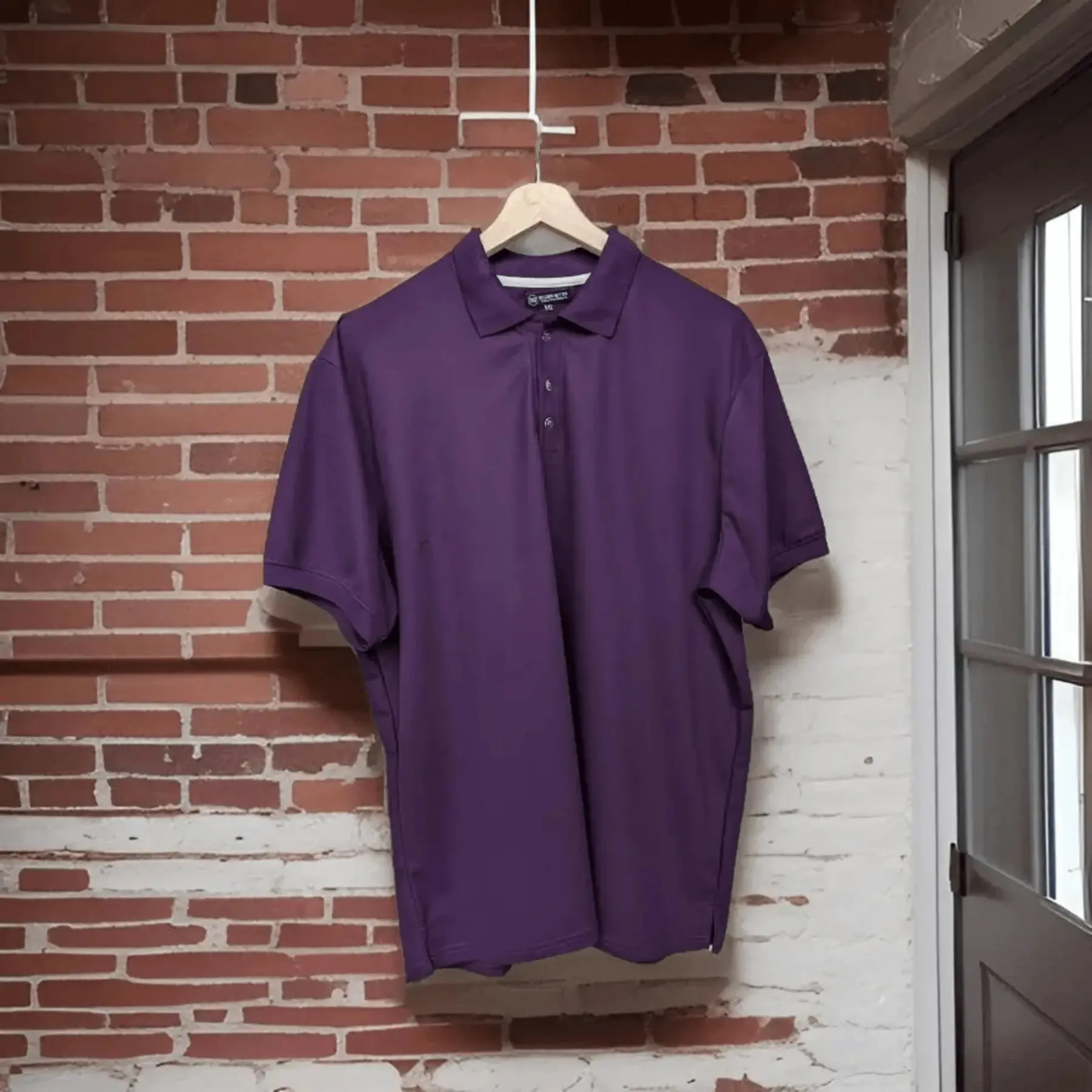 Premium Deep Purple Polo T-shirt