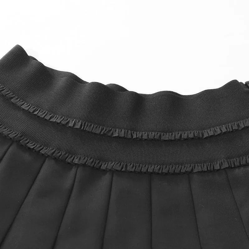 Preppy Pleated Skirt