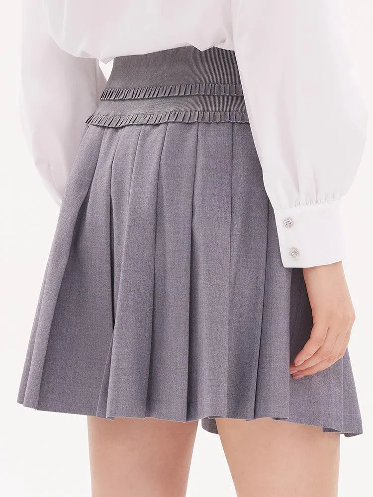 Preppy Pleated Skirt