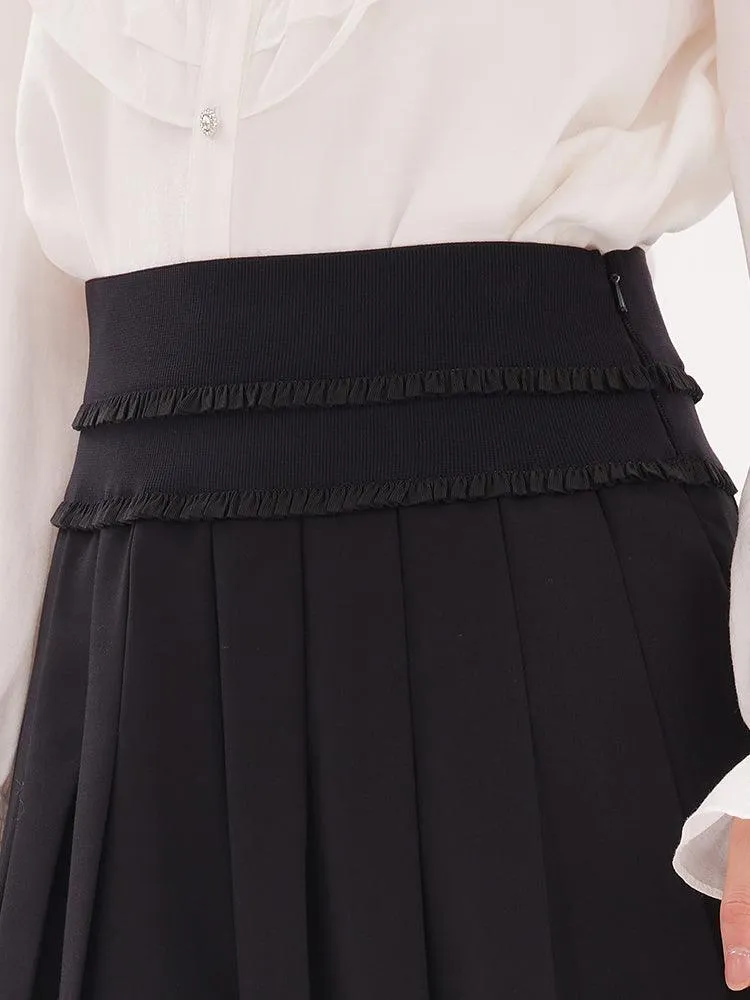 Preppy Pleated Skirt