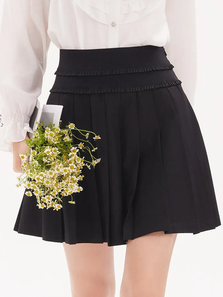 Preppy Pleated Skirt